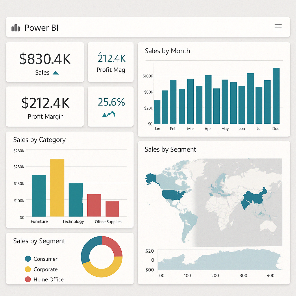Dashboards em Power BI